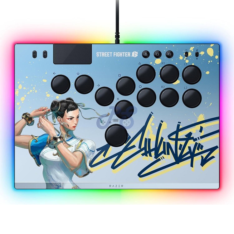razer kitsune optica arcade controller sf6 chun li edition