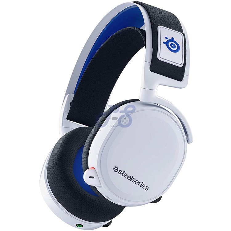 steelseries arctis 7p wireless gaming headset for ps5 and ps4 white