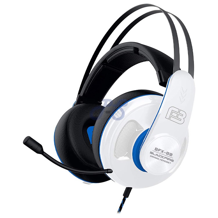 blackfire bfx 80 gaming headset for ps5 white