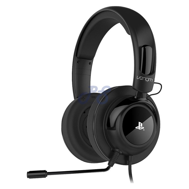 venom stereo gaming headset black