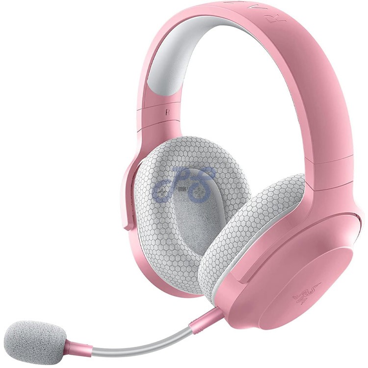 razer barracuda x 2022 wireless gaming headset rose quartz