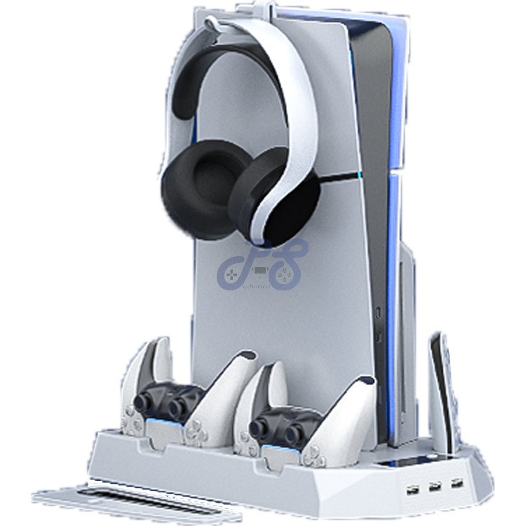 javrunwof multifunctional cooling stand for ps5