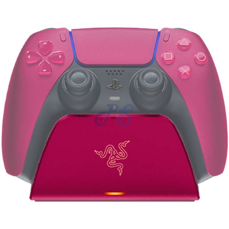 razer quick charging stand for ps5 red