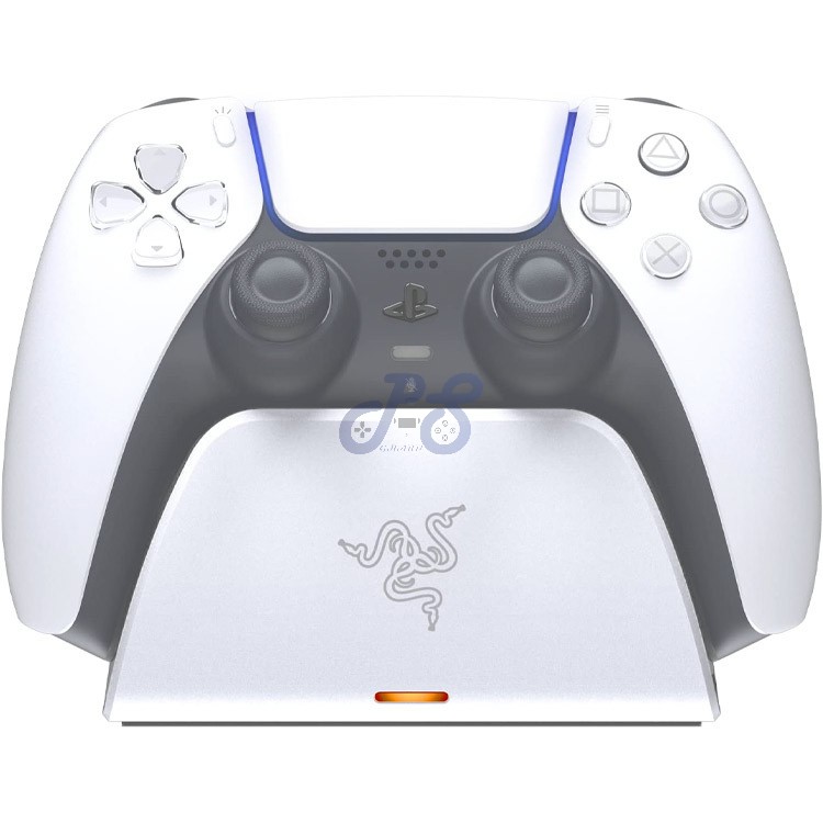 razer quick charging stand for ps5 white