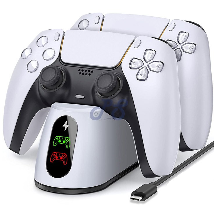 dobe charging dock with power adapter for ps5