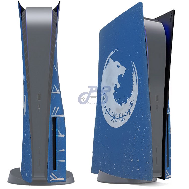 ps5 standard faceplate god of war ragnarok fenrir