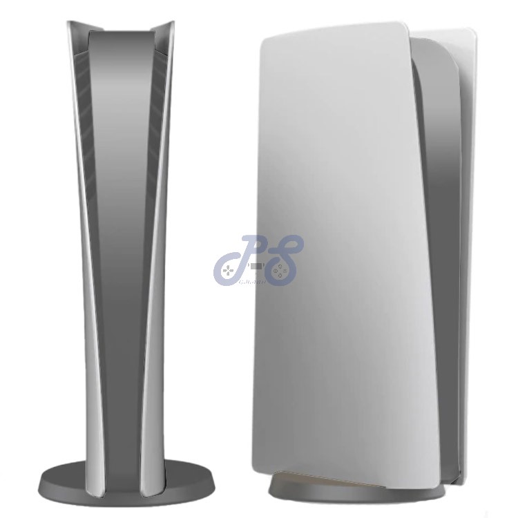 ps5 digital faceplate silver