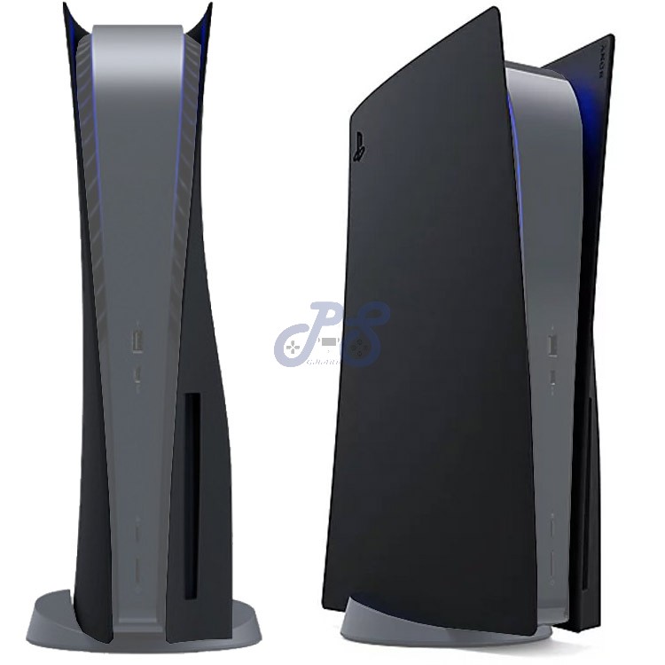 ps5 console covers midnight black