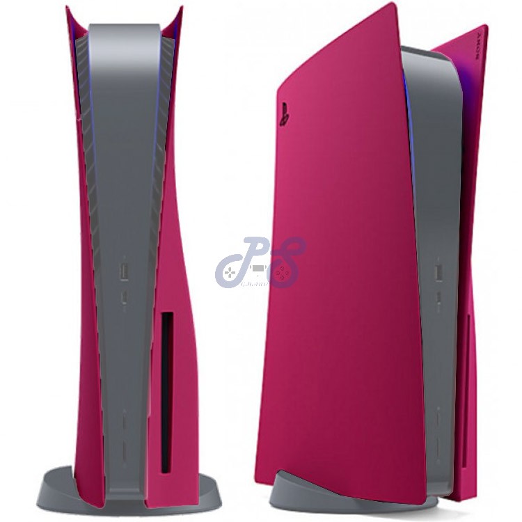 ps5 console covers cosmic red