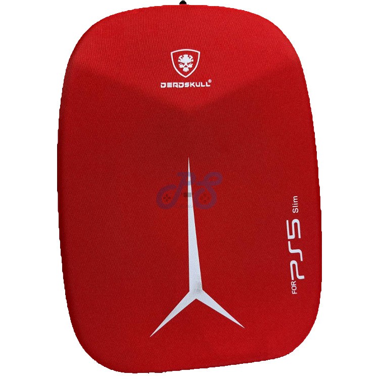 deadskull ps5 slim backpack red