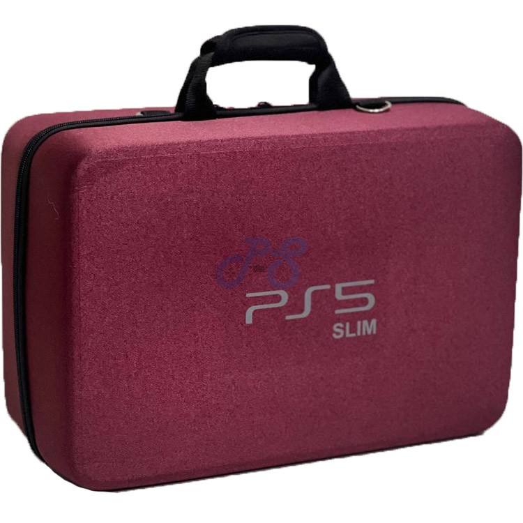 playstation 5 slim hard case crimson