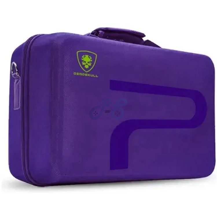 deadskull ps5 carrying case purple