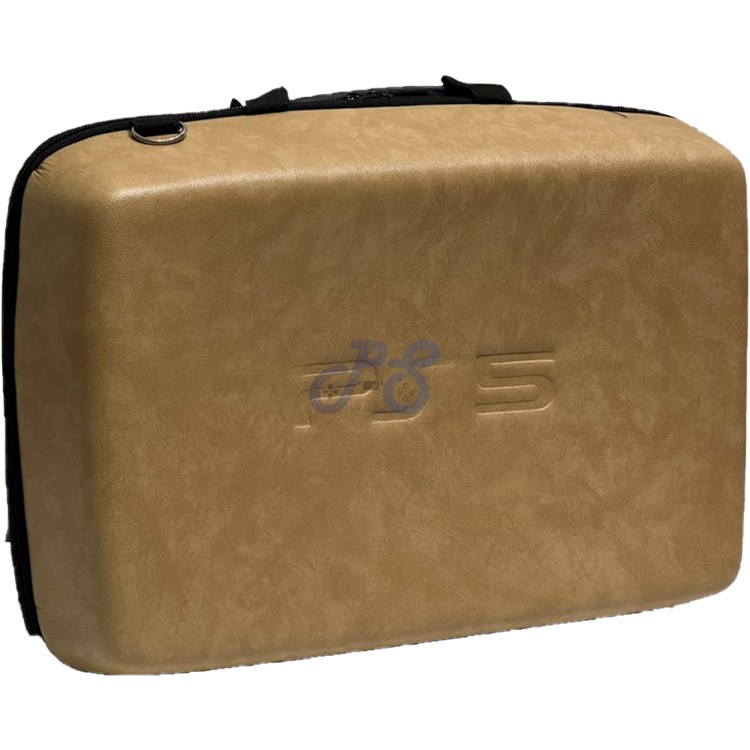 playstation 5 hard case light brown