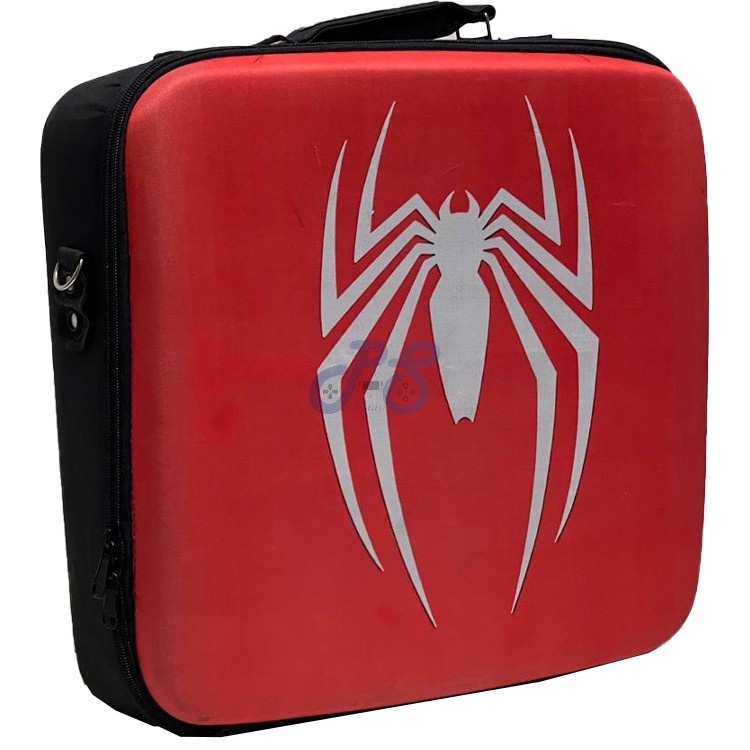playstation 5 hard case spiderman logo