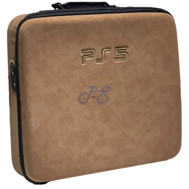 playstation 5 hard case dirt brown