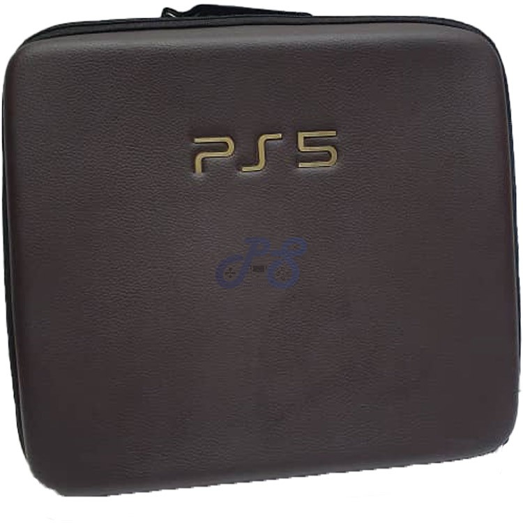 playstation 5 hard case chocolate brown