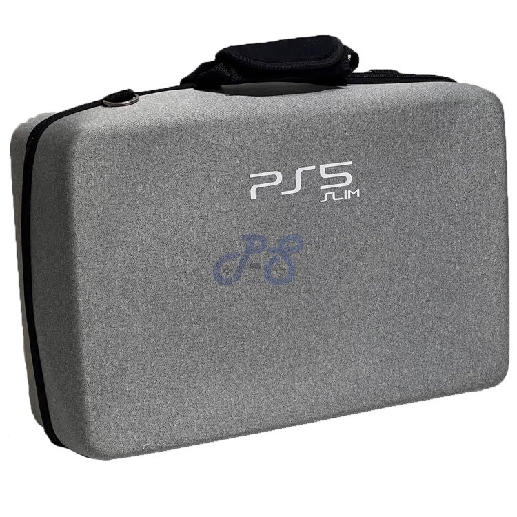 playstation 5 slim hard case gray