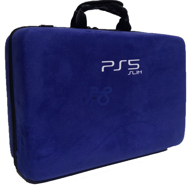 playstation 5 slim hard case perfect blue
