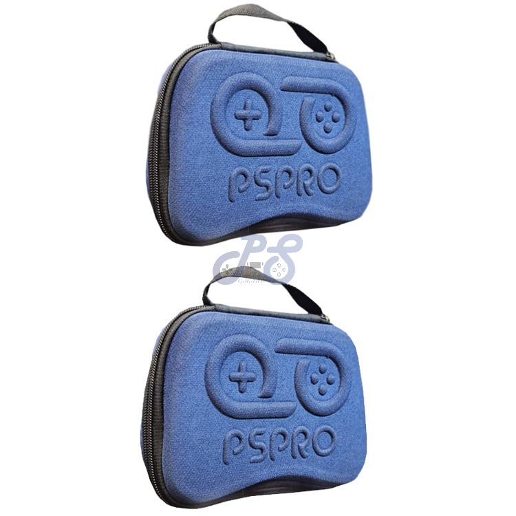 pspro dualsense case double pack blue