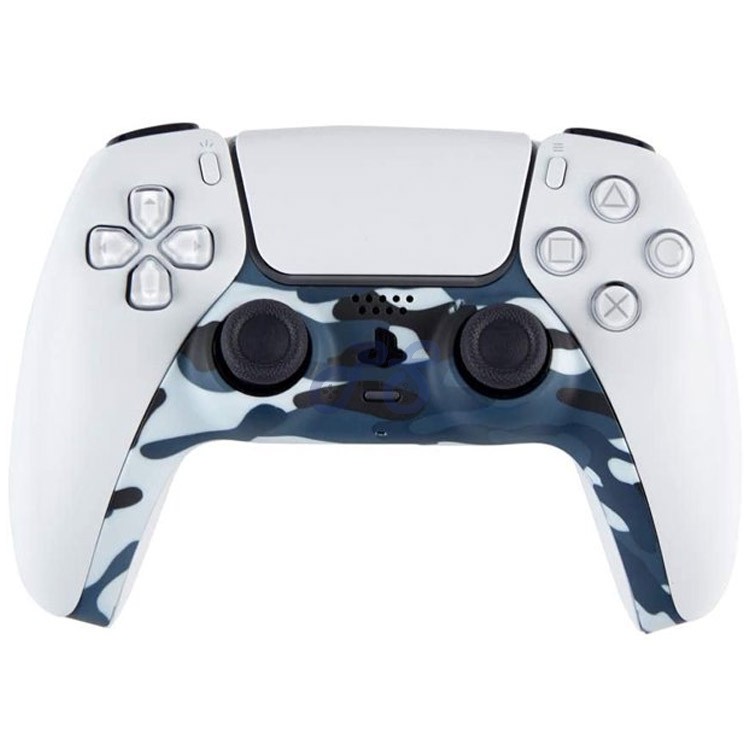 decorative case for p 5 controller blue camo