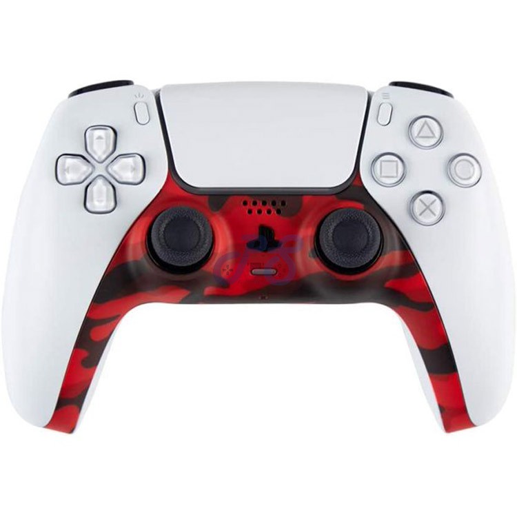 decorative case for p 5 controller red camo