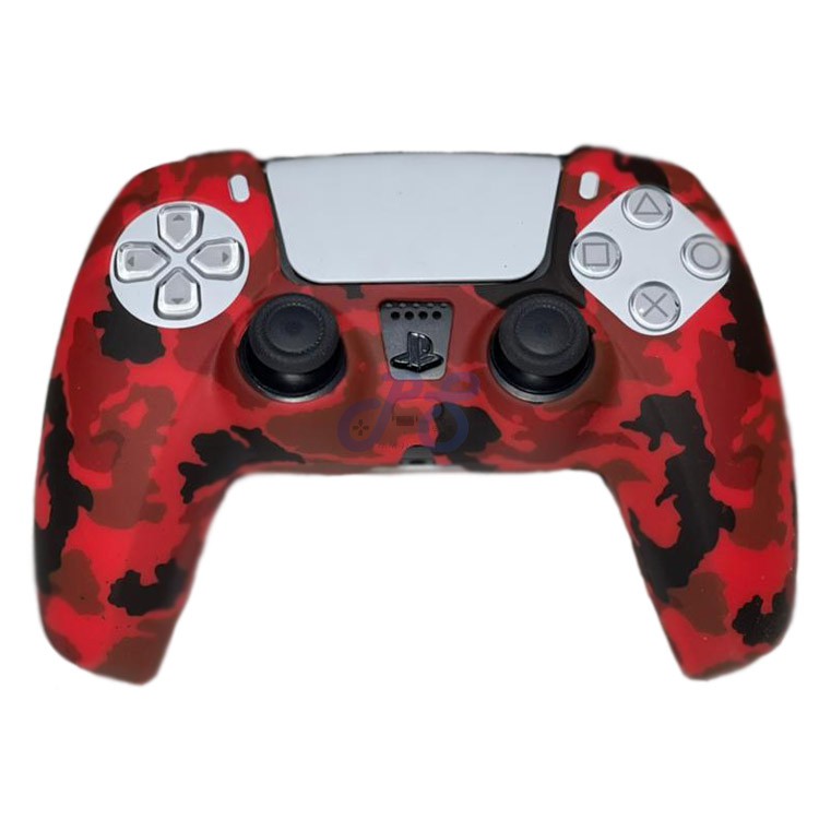dualsense cover red camelflage