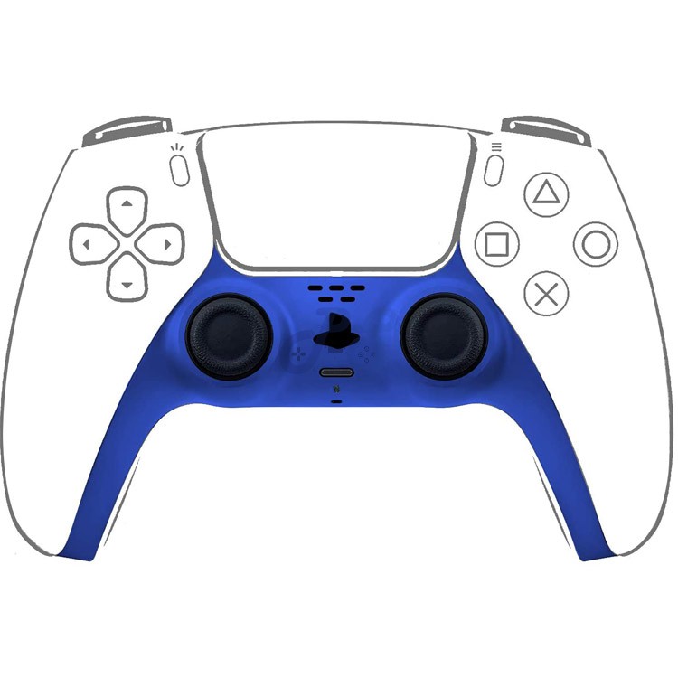 decorative case for p 5 controller ‌blue