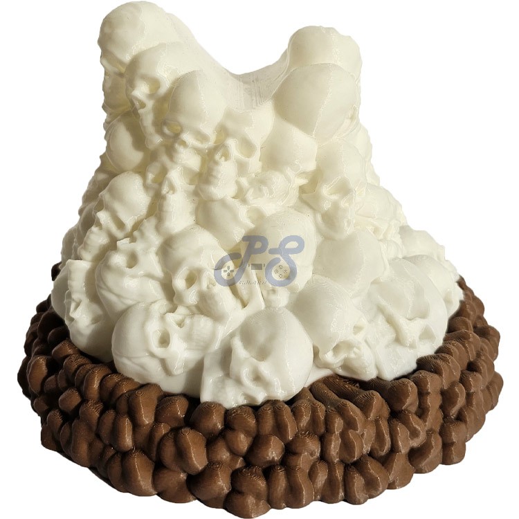 gallery rosan game pad stand skull pile brown