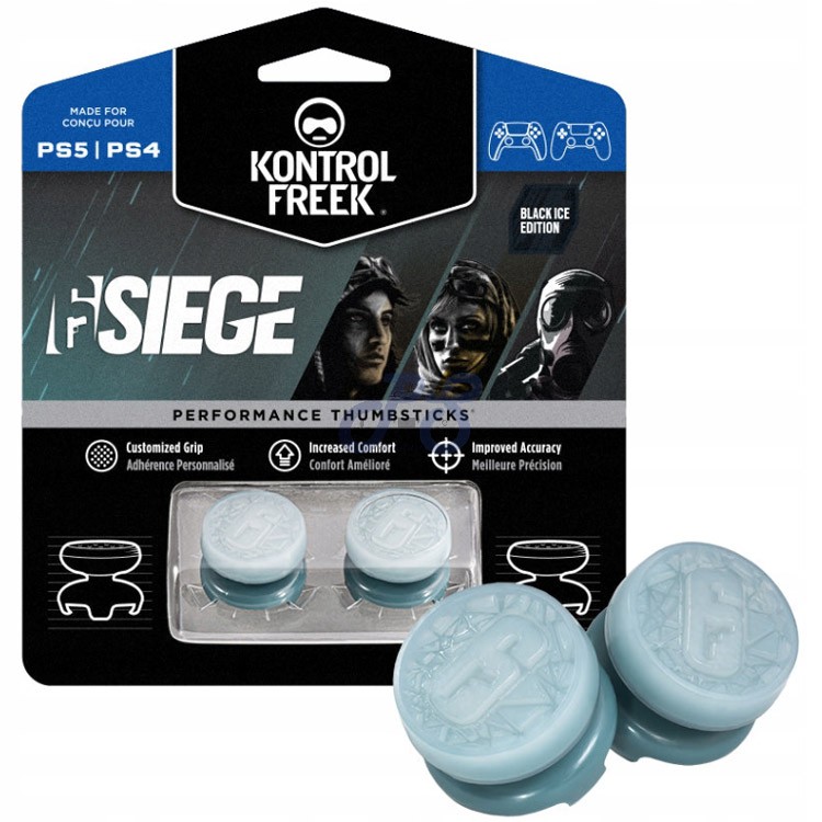 kontrolfreek fps performance thumbsticks rainbow six siege black ice edition