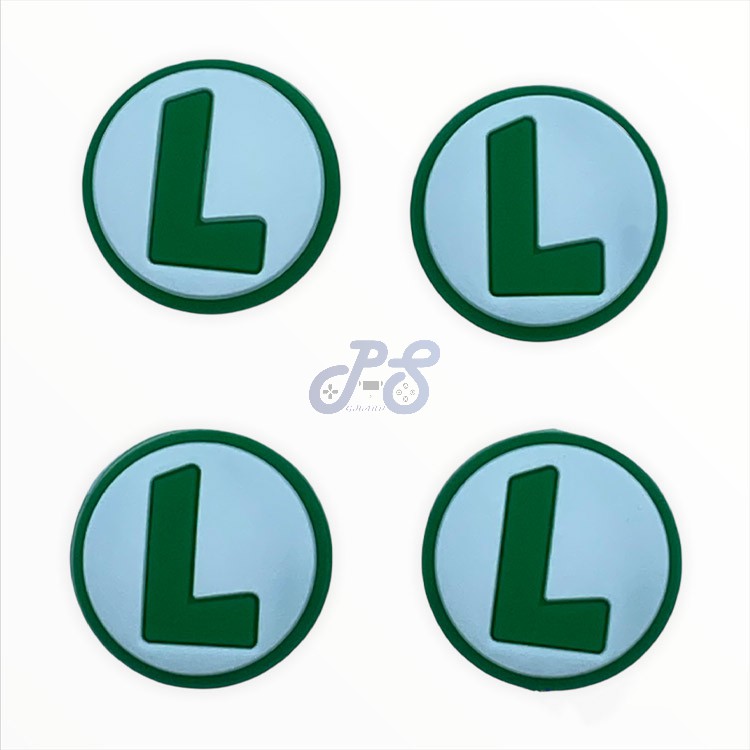 foshan p5 controller grip caps luigi logo