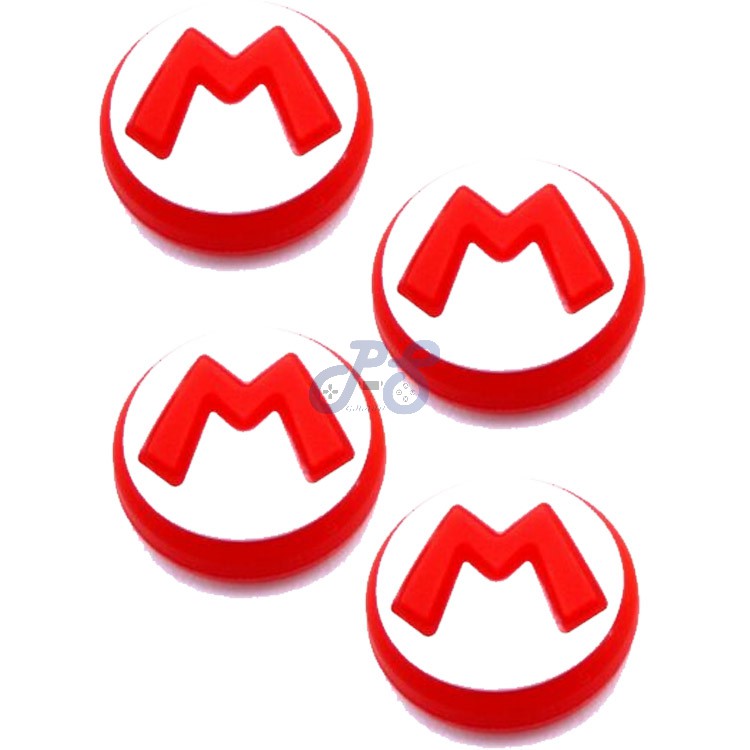 foshan p5 controller grip caps mario logo