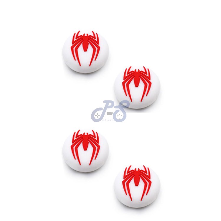 foshan p5 controller grip caps spiderman white