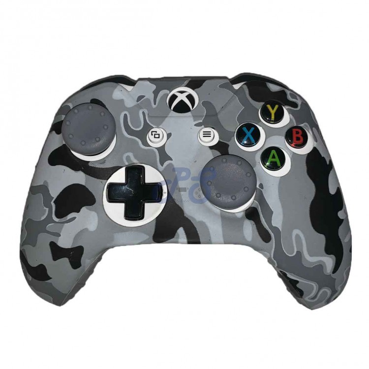 xbox one controller cover military gray light – code 2