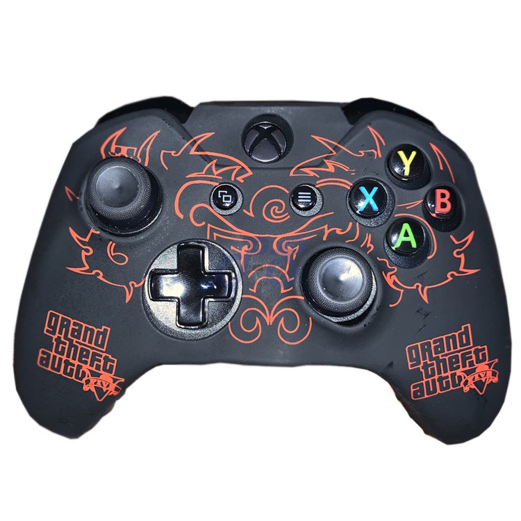 xbox one controller cover gta orange