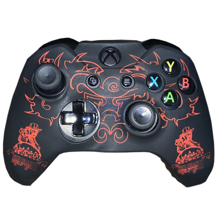 xbox one controller cover red dead redemption 2 orange