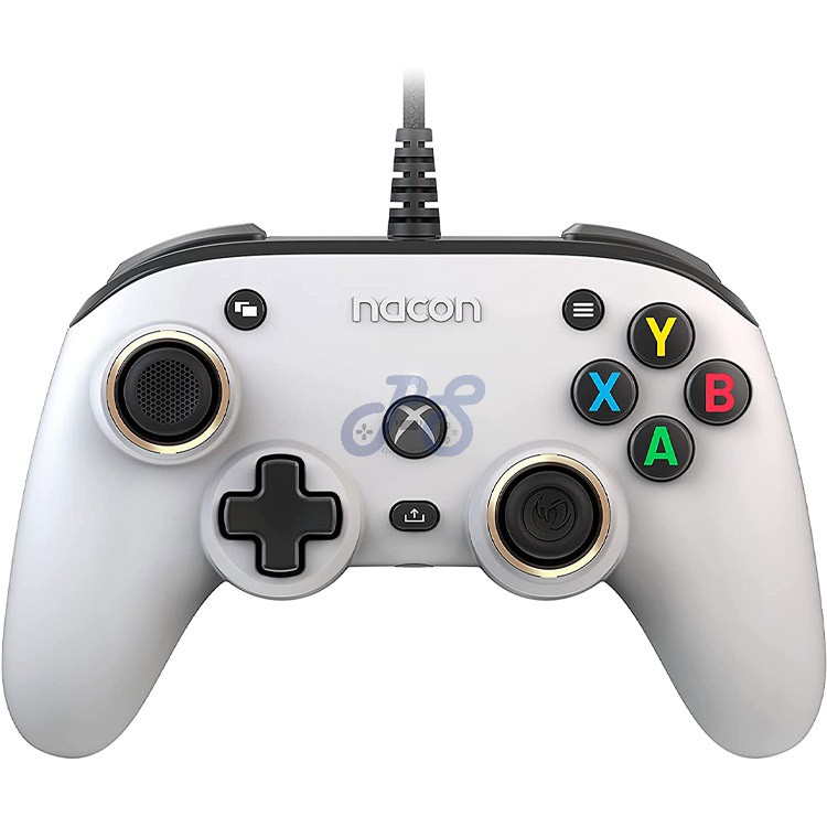 nacon pro compact controller for xbox white