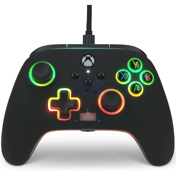 powera enhanced wired controller for xbox series xs spectra infinity edition