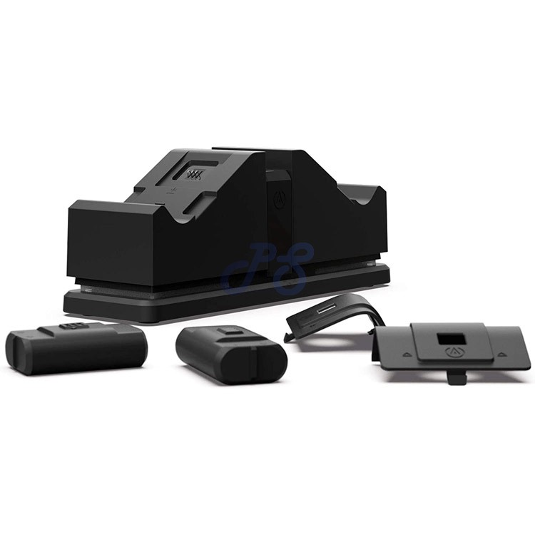 powera dual charging station for xbox black