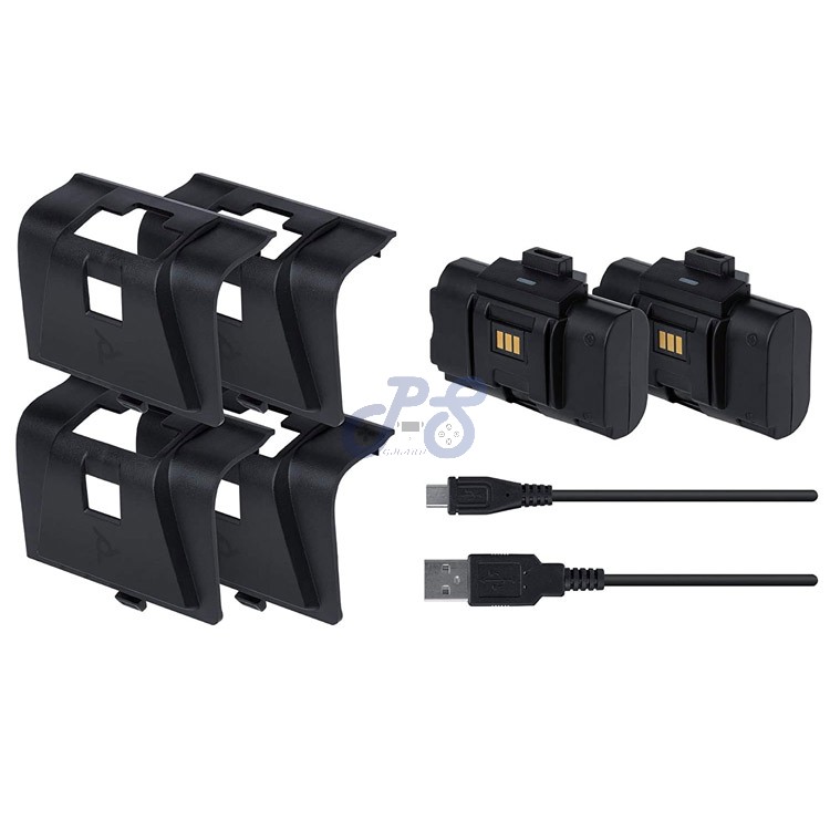 pdp play and charge kit for xbox