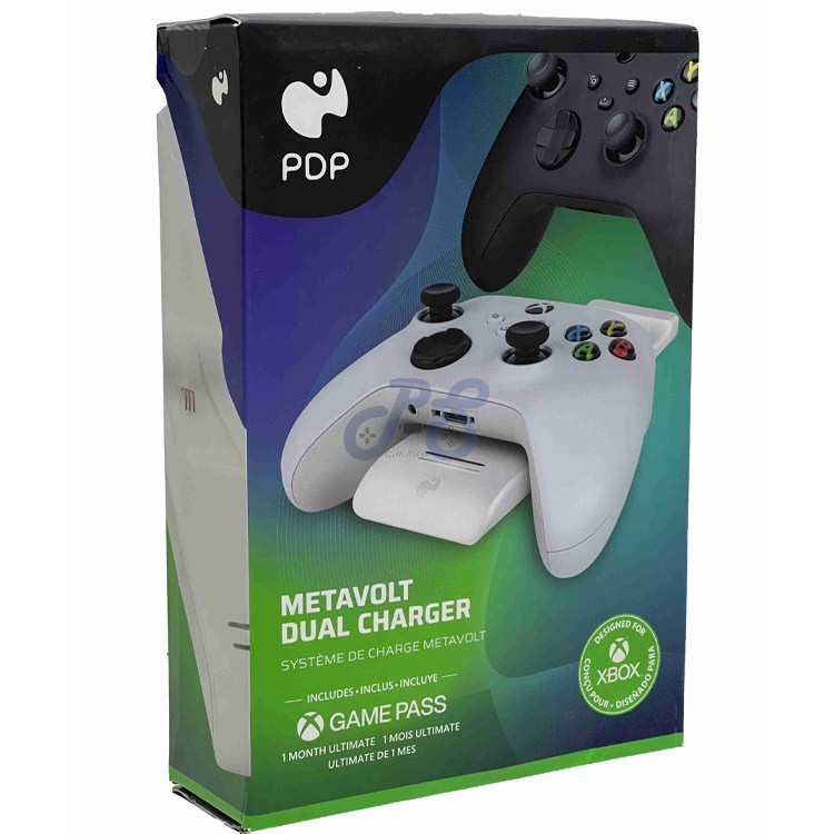 pdp metavolt dual charger for xbox