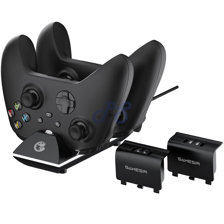 gamesir dual controller charging station for xbox series xs black