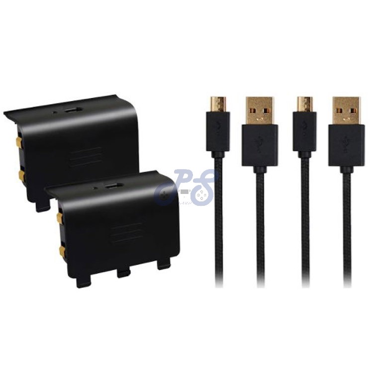sparkfox dual battery pack for xbox one