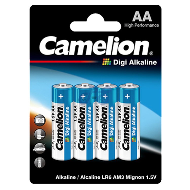 camelion lr6 aa battery x4 8165