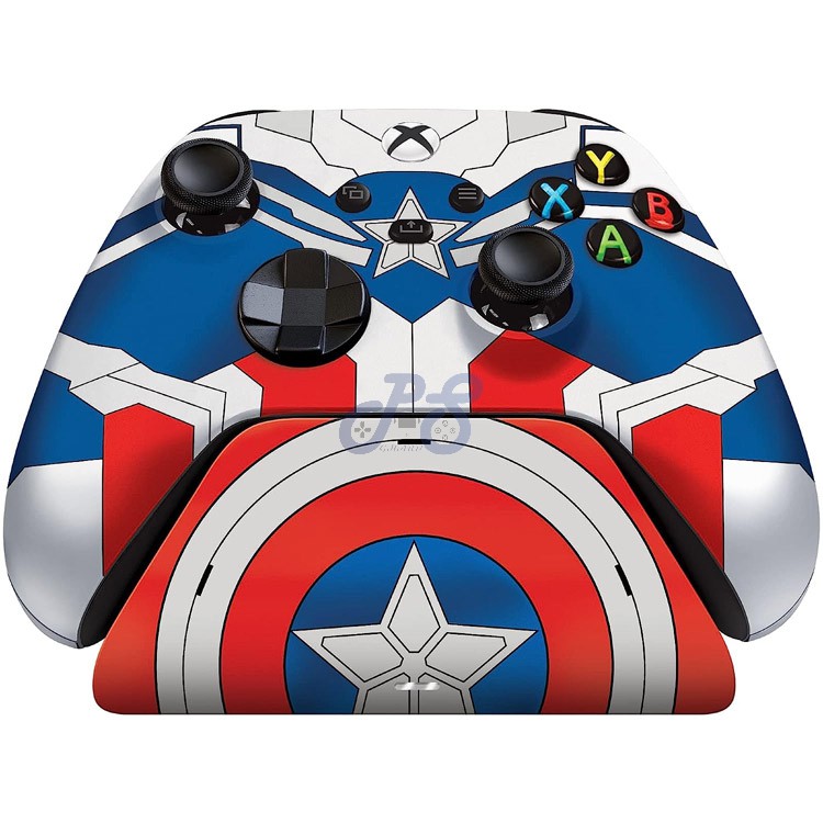 razer wireless controller amp quick charging stand for xbox captain america limited edition