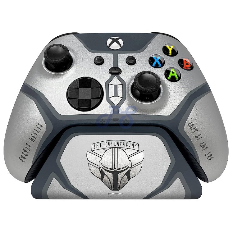 razer wireless controller amp quick charging stand for xbox the mandalorian beskar limited edition