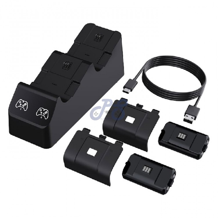 sparkfox dual controller charge station for xbox series x s