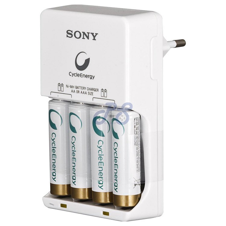 sony cyberenergy aa batteries with power charger