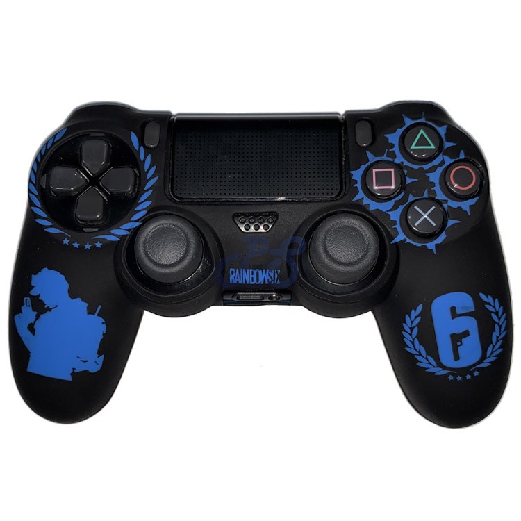 dualshock 4 cover rainbow six blue