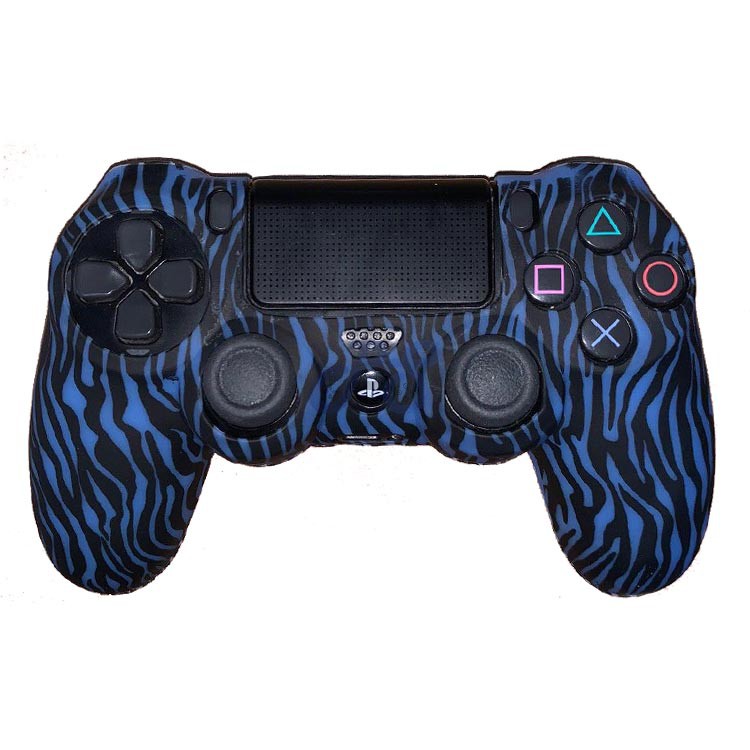 Dualshock 4 Cover Blue And Black