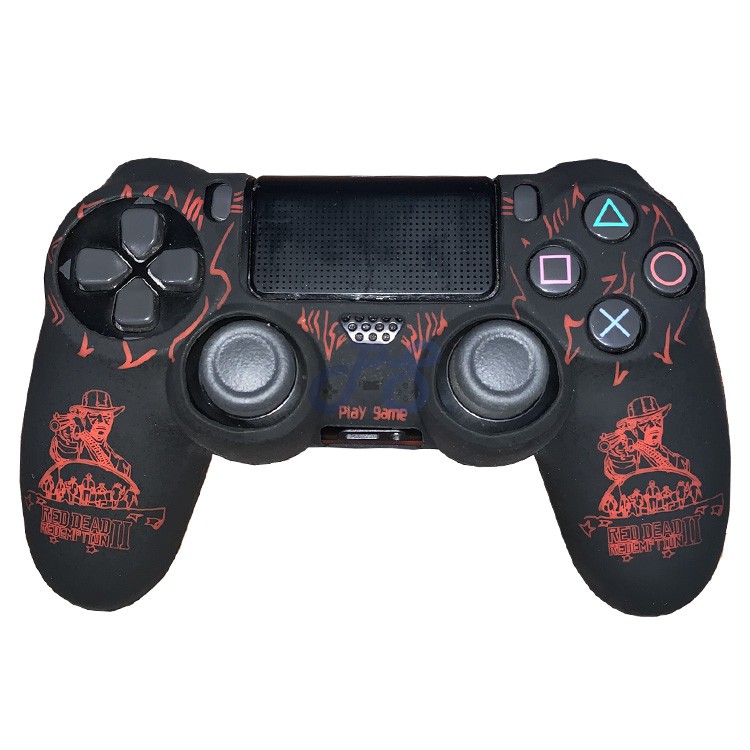 dualshock 4 cover red dead redemption 2 red